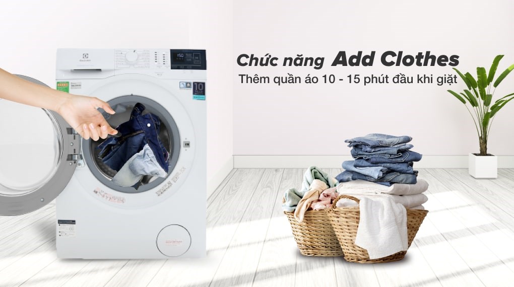 Máy giặt Electrolux Inverter 8 kg EWF8024BDWA