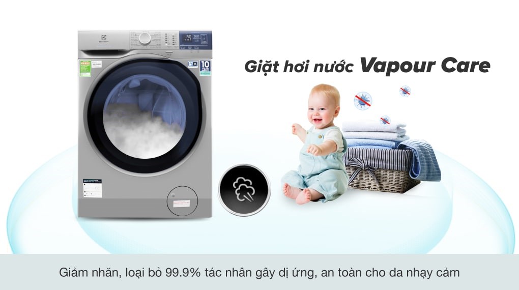 Máy giặt Electrolux Inverter 8 kg EWF8024ADSA