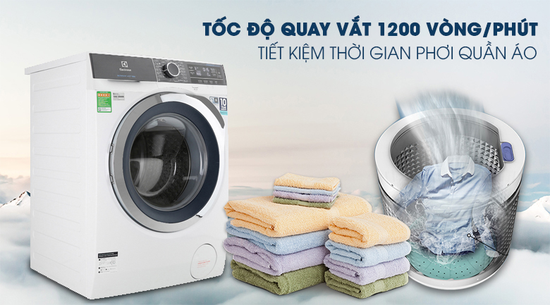 Máy giặt Electrolux Inverter 10 kg EWF1023BEWA - 20