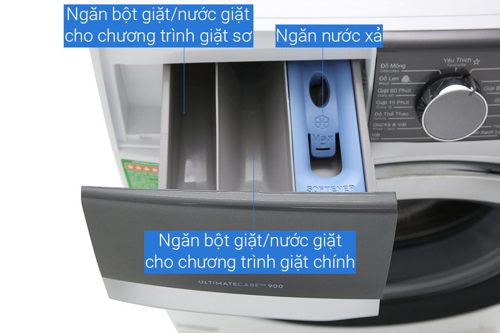 Máy giặt Electrolux Inverter 10 kg EWF1023BEWA - 4