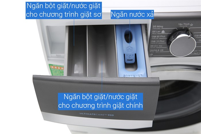 Máy giặt Electrolux Inverter 11 kg EWF1142BEWA Màu Trắng