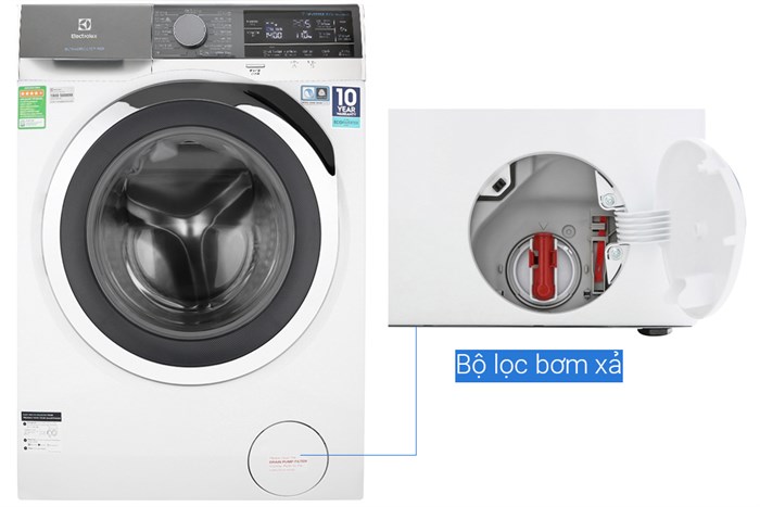 Máy giặt Electrolux Inverter 11 kg EWF1142BEWA Màu Trắng