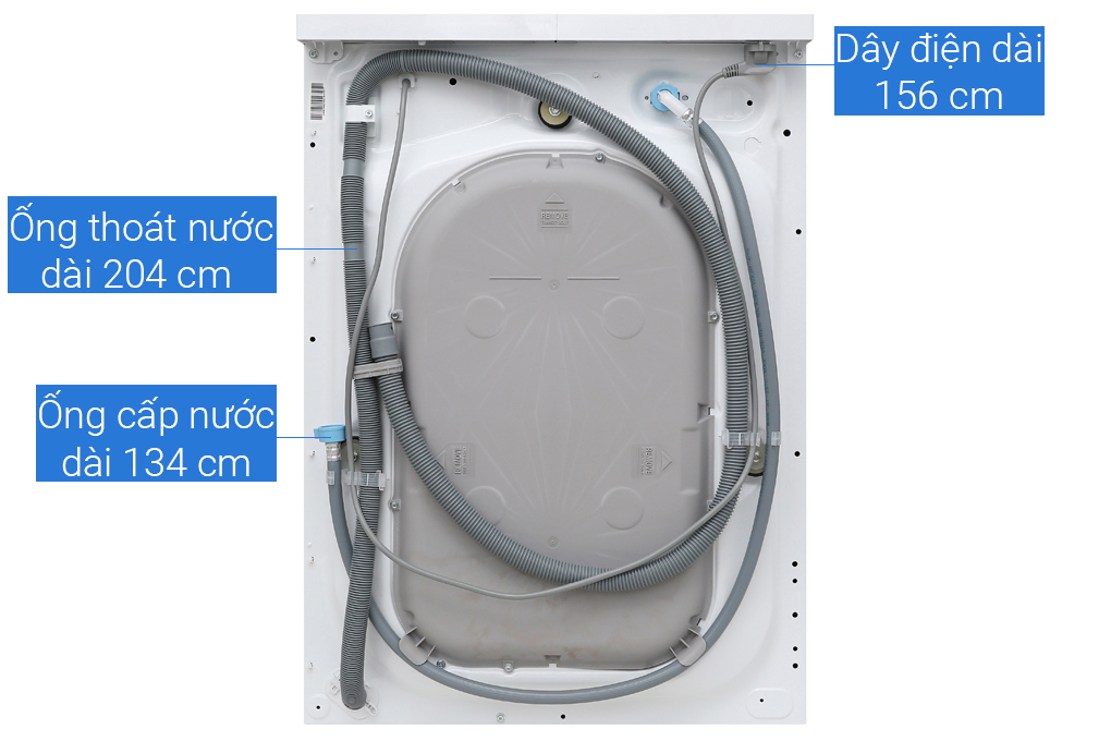 Máy giặt Electrolux Inverter 11 kg EWF1142BEWA Màu Trắng