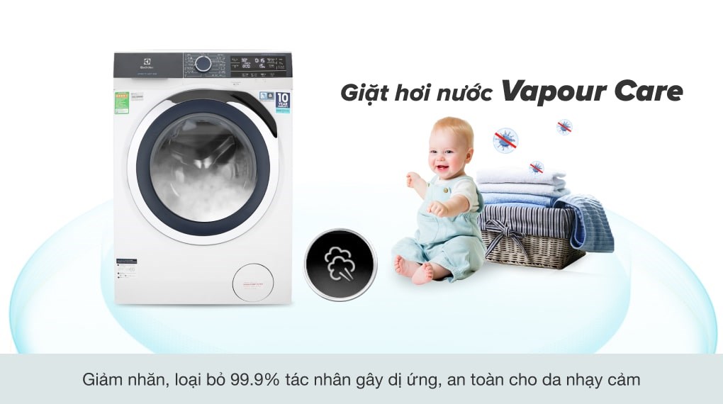 Máy giặt Electrolux Inverter 9.5 kg EWF9523BDWA