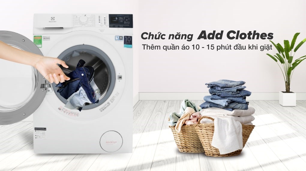 Máy giặt Electrolux Inverter 9 kg EWF9024BDWB