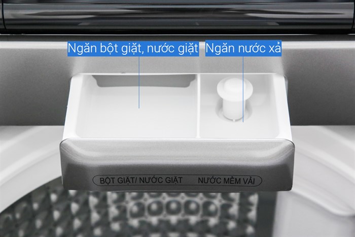 Máy giặt Aqua Inverter 10 Kg AQW-DR100ET S Màu Bạc