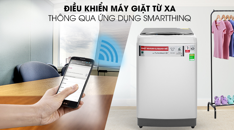 Điều khiển từ xa thông qua ứng dụng Smart ThinQ