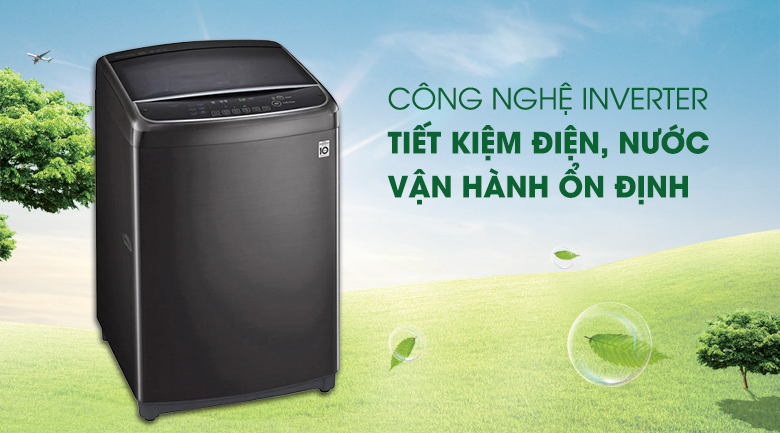 CN_Công nghệ Inverter - Máy giặt LG Inverter 22 kg TH2722SSAK