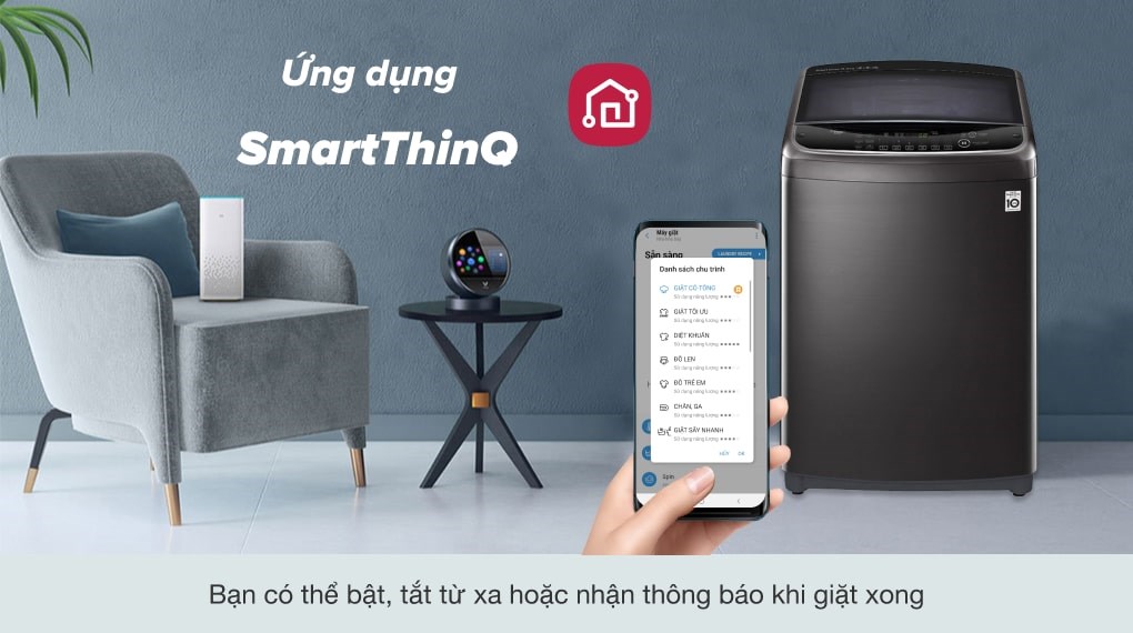 Máy giặt LG TurboWash3D Inverter 19 kg TH2519SSAK