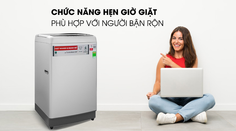 Máy giặt LG TurboWash3D Inverter 12 kg TH2112SSAV - 12
