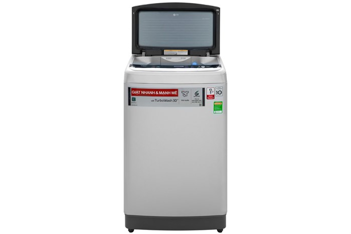 Máy giặt LG TurboWash3D Inverter 12 kg TH2112SSAV Màu Xám nhạt