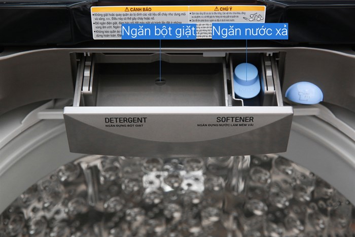 Máy giặt LG TurboWash3D Inverter 12 kg TH2112SSAV Màu Xám nhạt