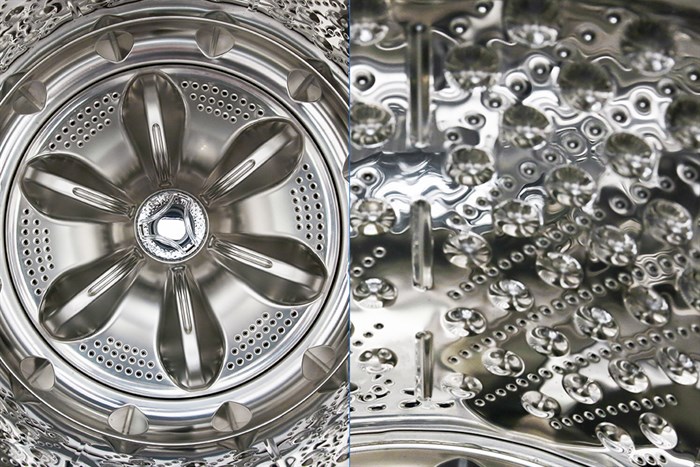 Máy giặt LG TurboWash3D Inverter 12 kg TH2112SSAV Màu Xám nhạt