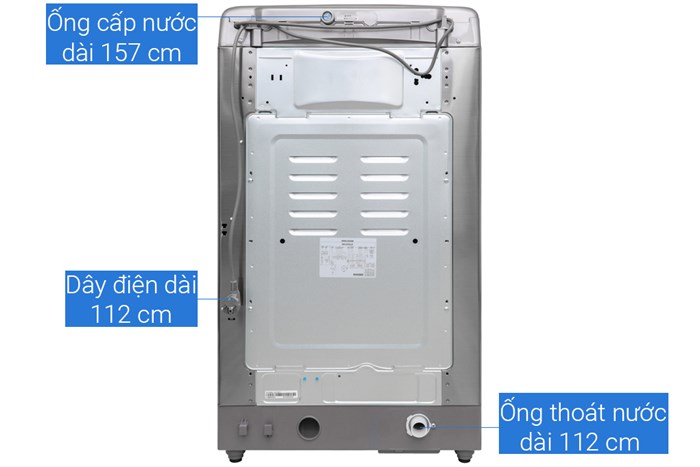 Máy giặt LG TurboWash3D Inverter 12 kg TH2112SSAV Màu Xám nhạt