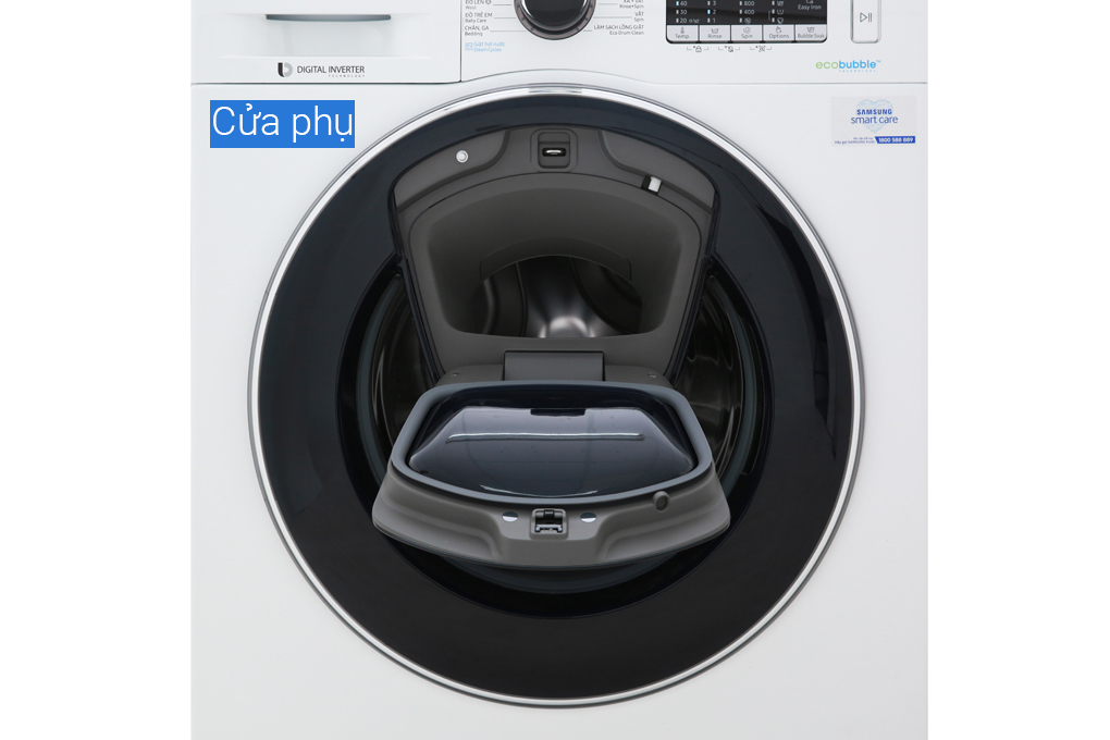 Máy giặt Samsung Addwash Inverter 10 kg WW10K54E0UW/SV Màu Trắng