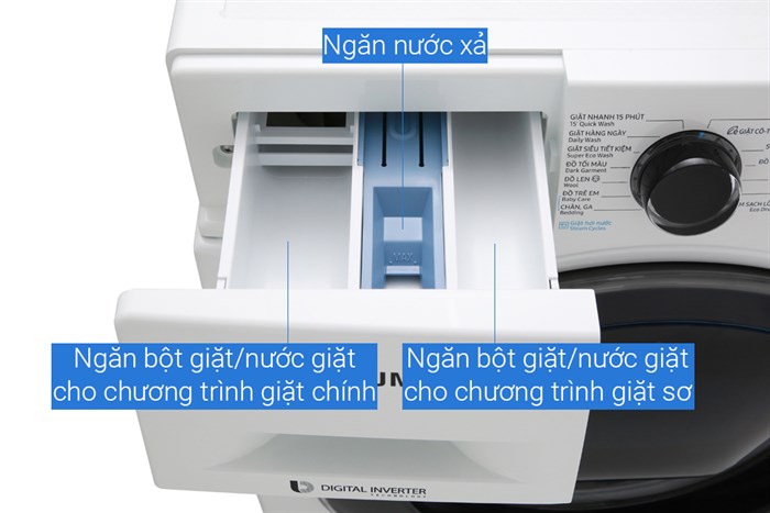 Máy giặt Samsung Addwash Inverter 10 kg WW10K54E0UW/SV Màu Trắng