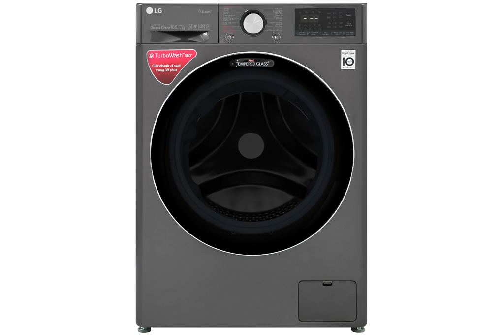Máy giặt sấy LG Inverter 10.5 kg FV1450H2B chính hãng