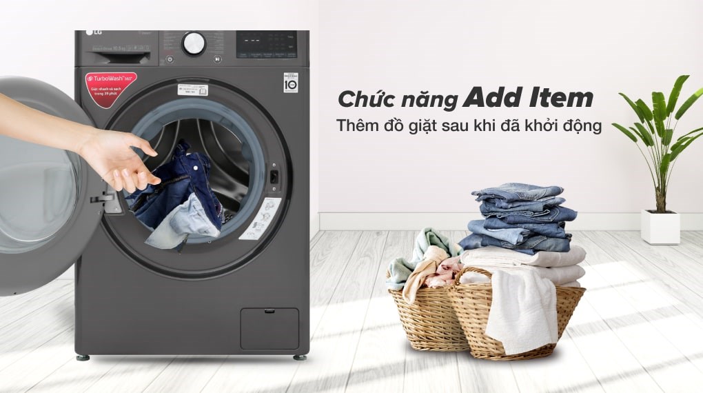 Máy giặt LG Inverter 10.5 kg FV1450S2B