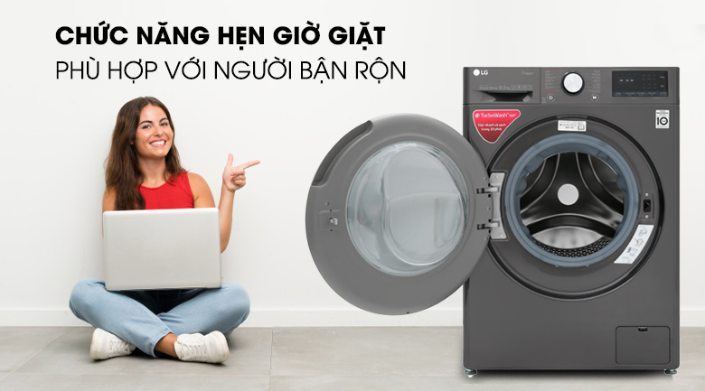 Máy giặt LG Inverter 10.5 kg FV1450S2B - 13