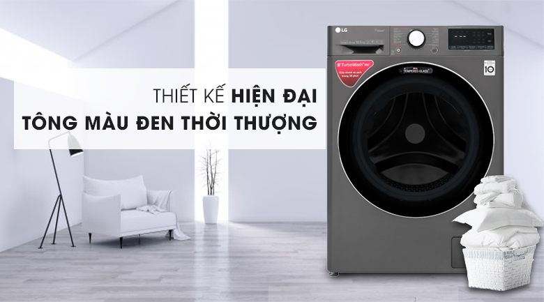 Máy giặt LG Inverter 10.5 kg FV1450S2B - 17