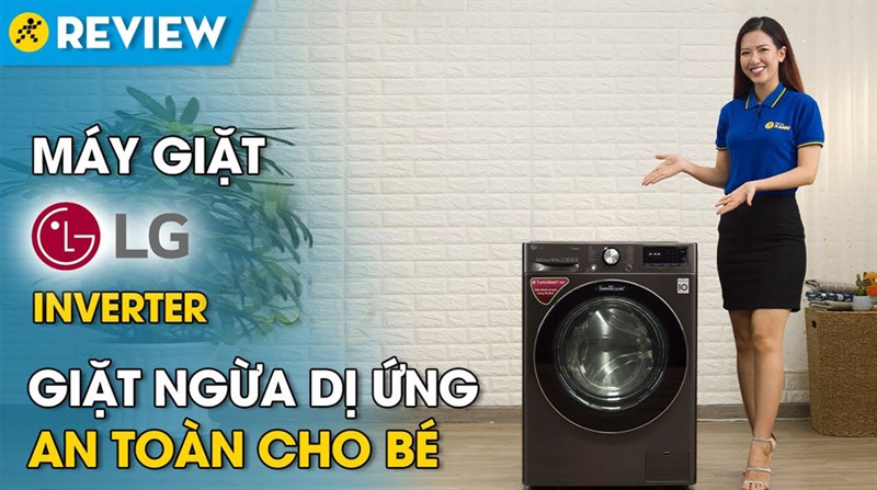 Máy giặt LG Inverter 10.5 kg FV1450S2B