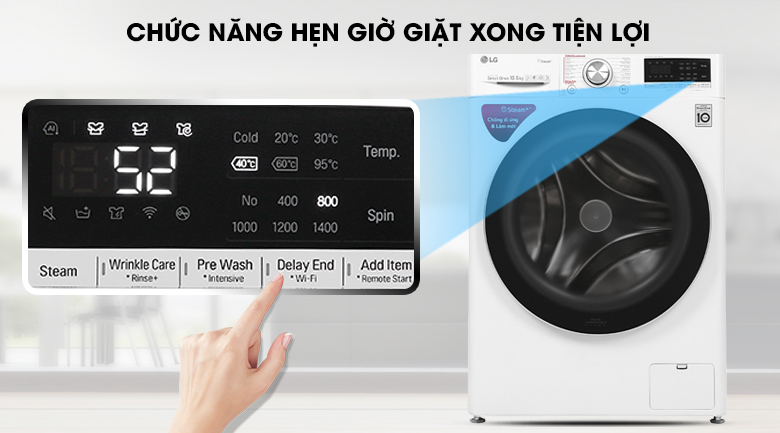 Máy giặt LG Inverter 10.5 kg FV1450S3W - 21