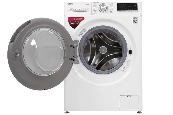 Máy giặt LG Inverter 10.5 kg FV1450S3W Màu Trắng