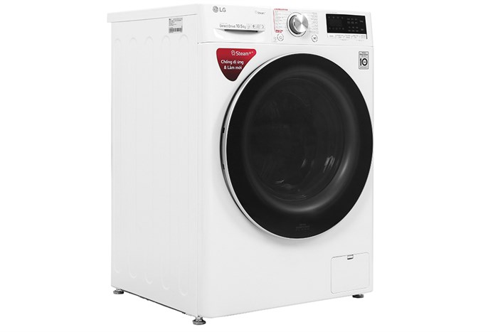 Máy giặt LG Inverter 10.5 kg FV1450S3W Màu Trắng