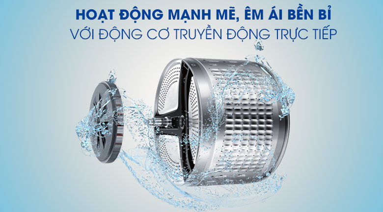 Đông cơ truyền động trực tiếp giảm thiểu tiếng ồn