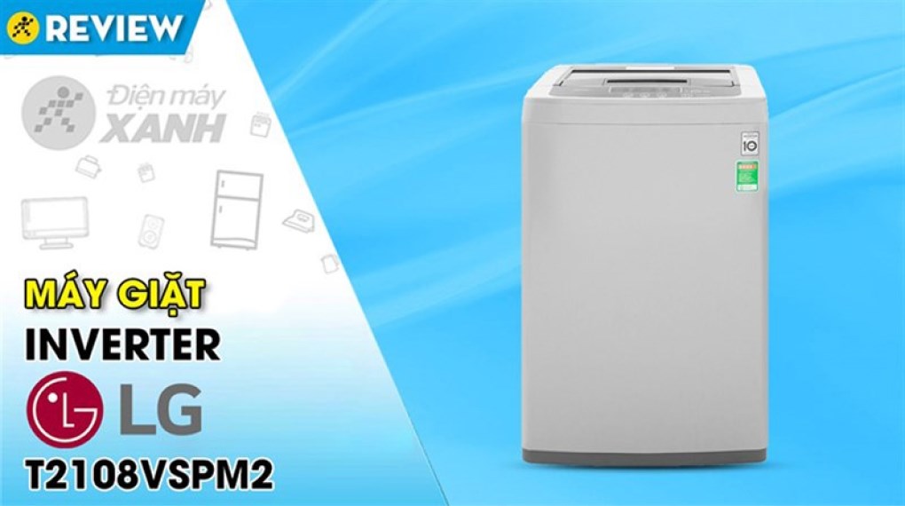 Máy giặt LG Inverter 8 kg T2108VSPM2