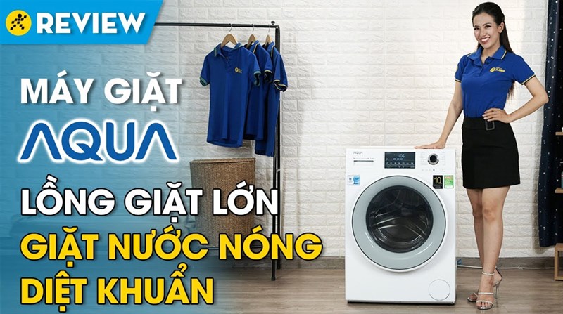 Máy giặt Aqua Inverter 10.5 kg AQD-D1050E N