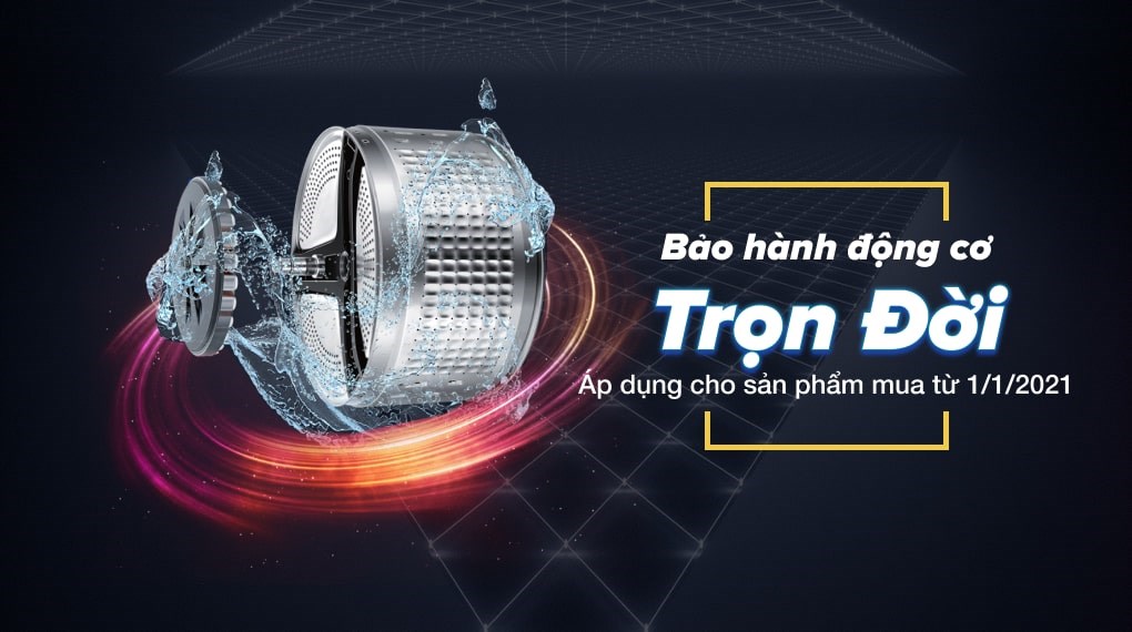 Máy giặt Aqua Inverter 10.5 kg AQD-D1050E N