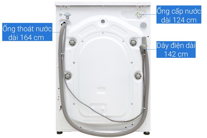 Máy giặt Beko Inverter 9 kg WCV9612XB0ST Màu Trắng