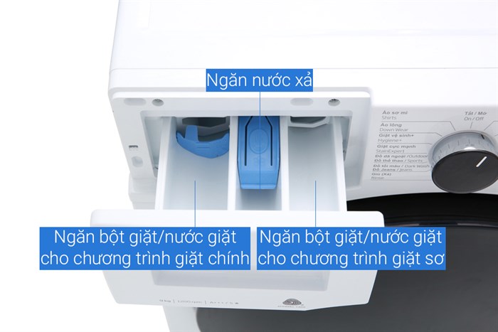 Máy giặt Beko Inverter 9 kg WCV9649XWST Màu Trắng