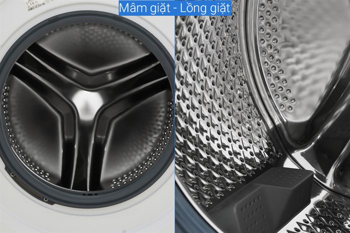 Máy giặt Beko Inverter 9 kg WCV9649XWST Màu Trắng