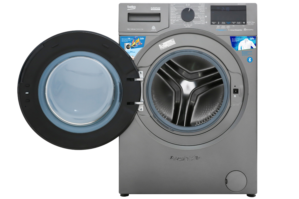 Máy giặt Beko Inverter 9 kg WCV9749XMST chính hãng