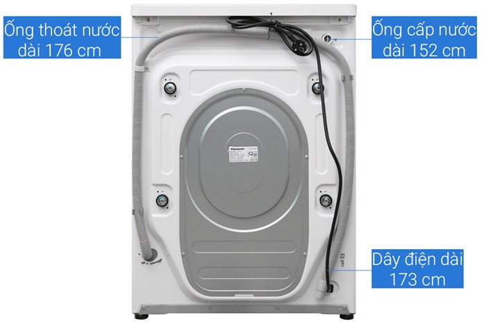 Máy giặt Panasonic Inverter 9 Kg NA-V90FG1WVT Màu Trắng