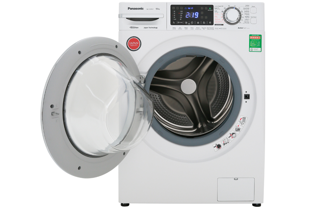 Máy giặt Panasonic Inverter 10 Kg NA-V10FG1WVT Màu Trắng