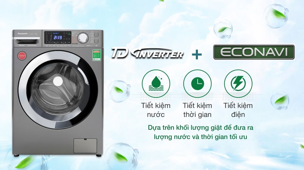Máy giặt Panasonic Inverter 10 Kg NA-V10FX1LVT
