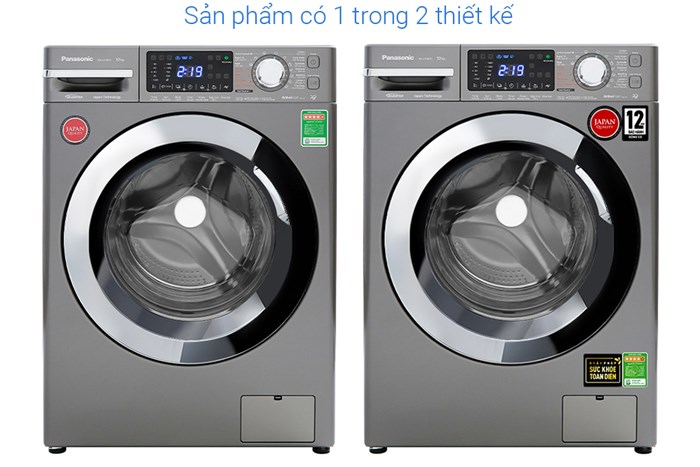 Máy giặt Panasonic Inverter 10 Kg NA-V10FX1LVT Màu Xám