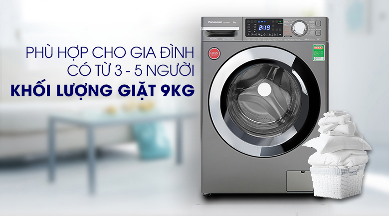 Máy giặt Panasonic Inverter 9 Kg NA-V90FX1LVT - 23
