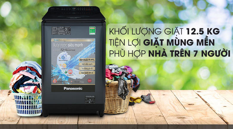 Máy giặt Panasonic Inverter 12.5 Kg NA-FD12VR1BV - 20