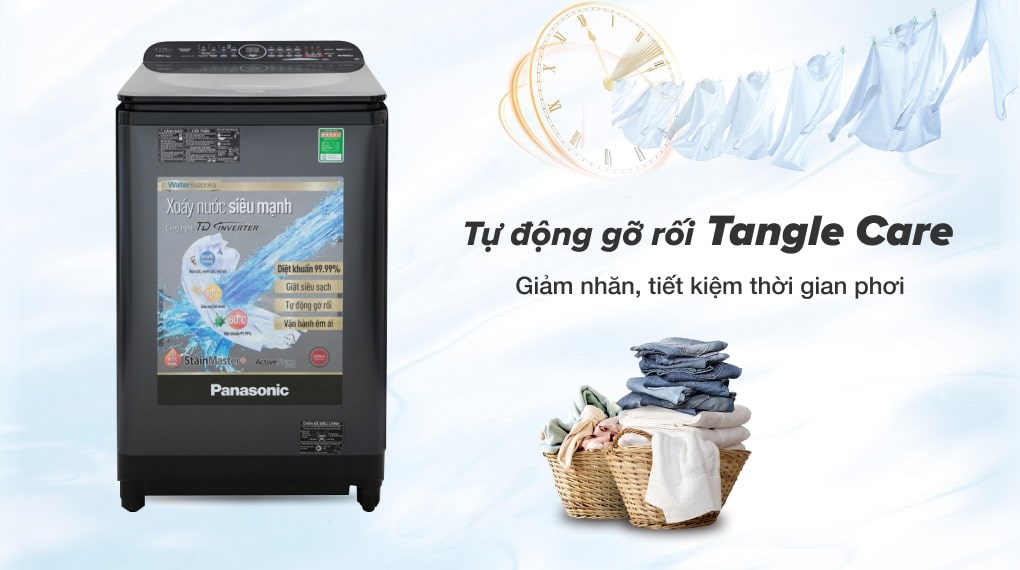 Máy giặt Panasonic Inverter 12.5 Kg NA-FD12VR1BV