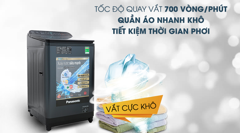 Máy giặt Panasonic Inverter 12.5 Kg NA-FD12VR1BV - 17