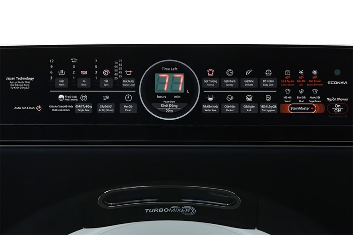 Máy giặt Panasonic Inverter 12.5 Kg NA-FD12VR1BV Màu Đen