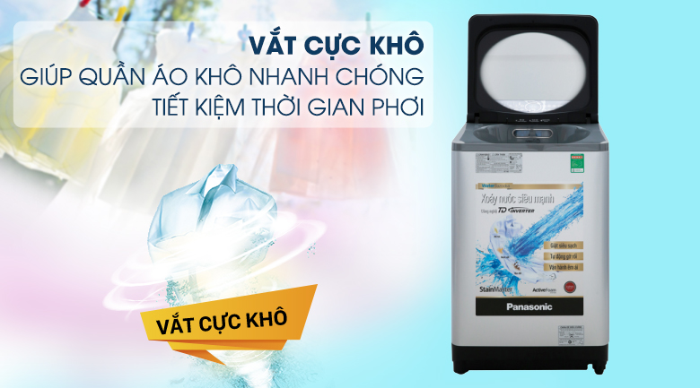 Máy giặt Panasonic Inverter 11.5 Kg NA-FD11XR1LV