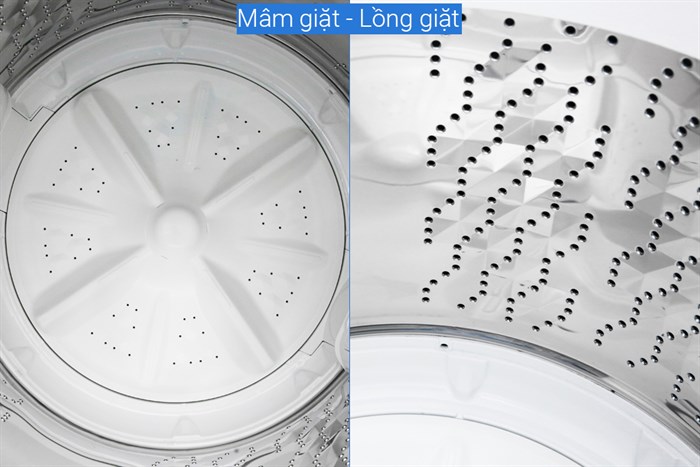 Máy giặt Panasonic Inverter 11.5 Kg NA-FD11XR1LV Màu Xám