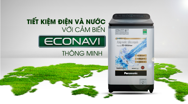 Máy giặt Panasonic Inverter 12.5 Kg NA-FD12XR1LV