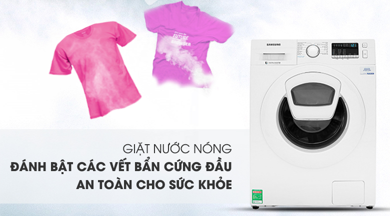 Máy giặt Samsung Addwash Inverter 10 Kg WW10K44G0YW/SV