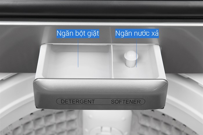 Máy giặt Aqua Inverter 12 Kg AQW-DR120CT S Màu Bạc